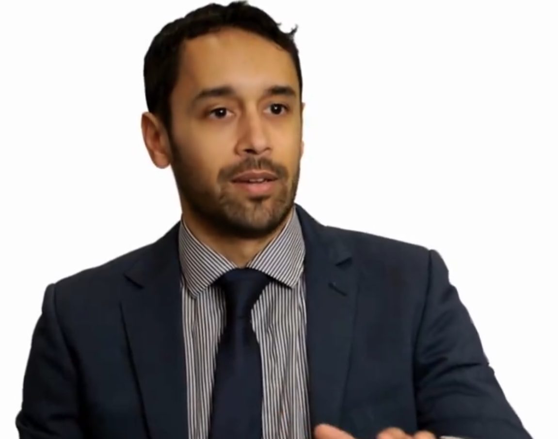 Dr. Weiner during an American Urological Association video interview